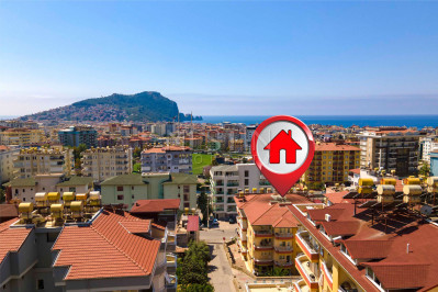 Квартира 2+1 в доме городского типа в центре Алании, в 1000 метрах от Средиземного моря фото 3