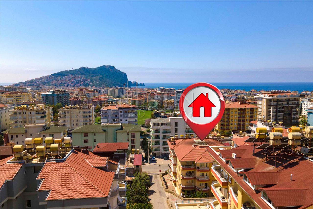 Квартира 2+1 в доме городского типа в центре Алании, в 1000 метрах от Средиземного моря фото 3