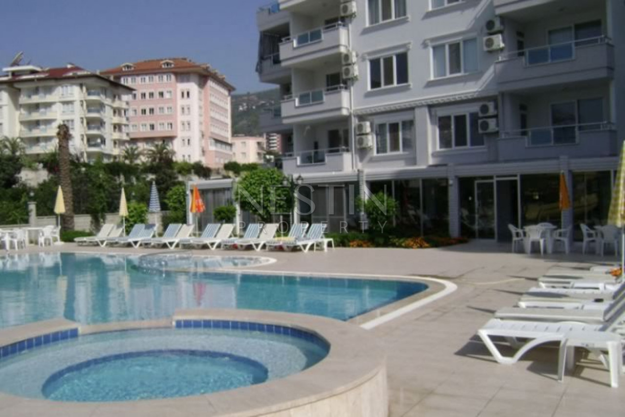 Апартаменты 1+1 в комплексе с инфраструктурой район Джикджилли, в 800 метрах от Средиземного моря фото 4