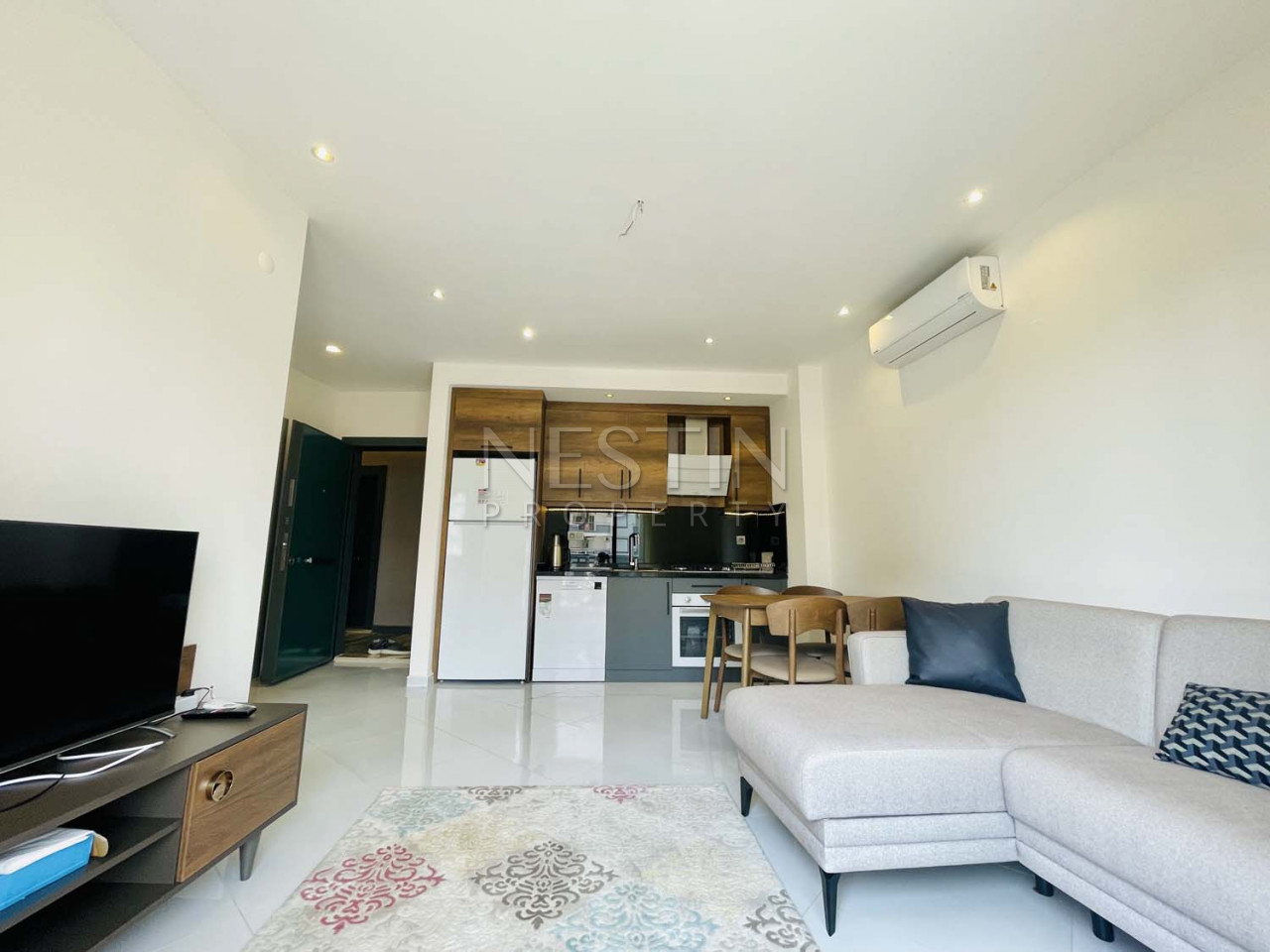 Квартира 1+1 в новом комплексе, в 600 м от Средиземного моря, в районе Махмутлар фото 15