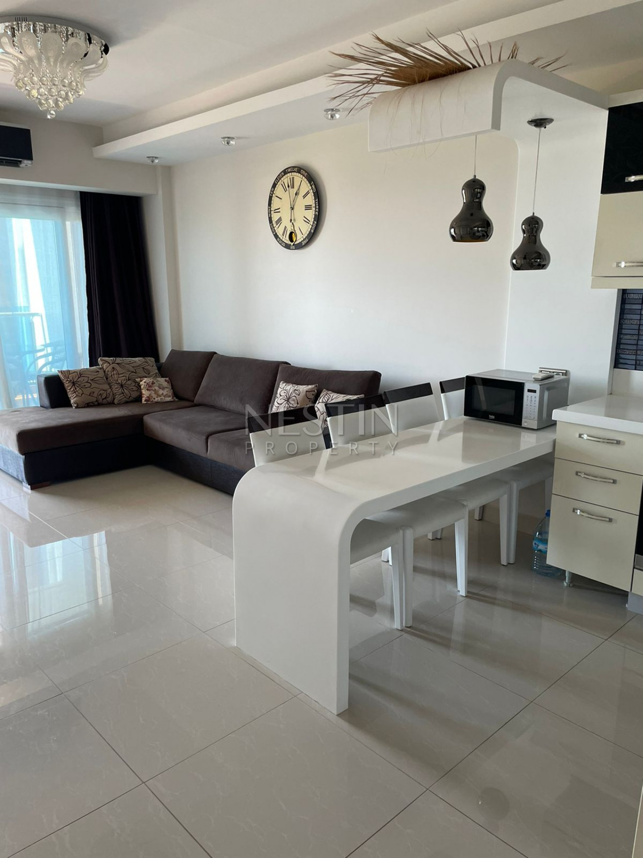 Квартира 1+1 в шикарном комплексе с инфраструктурой отеля 5*, в районе Махмутлар, 1700 м от Средиземного моря фото 27