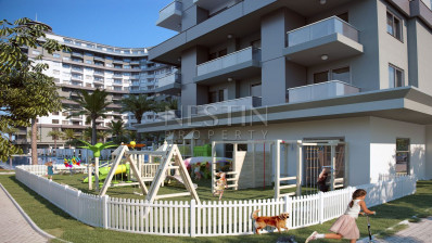 Квартира 1+1 с мебелью, в новом, красивом комплексе, в районе Махмутлар, всего в 600 метрах от моря фото 1