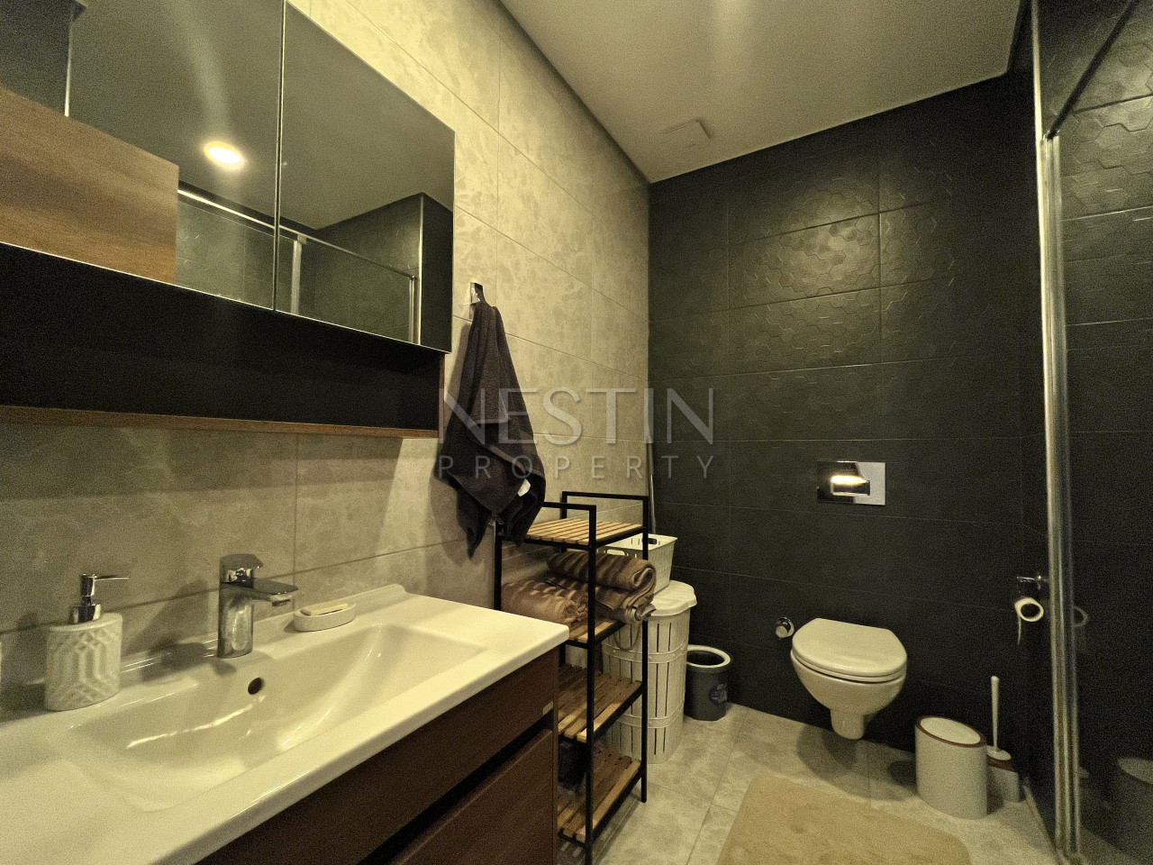 Квартира 1+1 с мебелью, в новом, красивом комплексе, в районе Махмутлар, всего в 600 метрах от моря фото 14