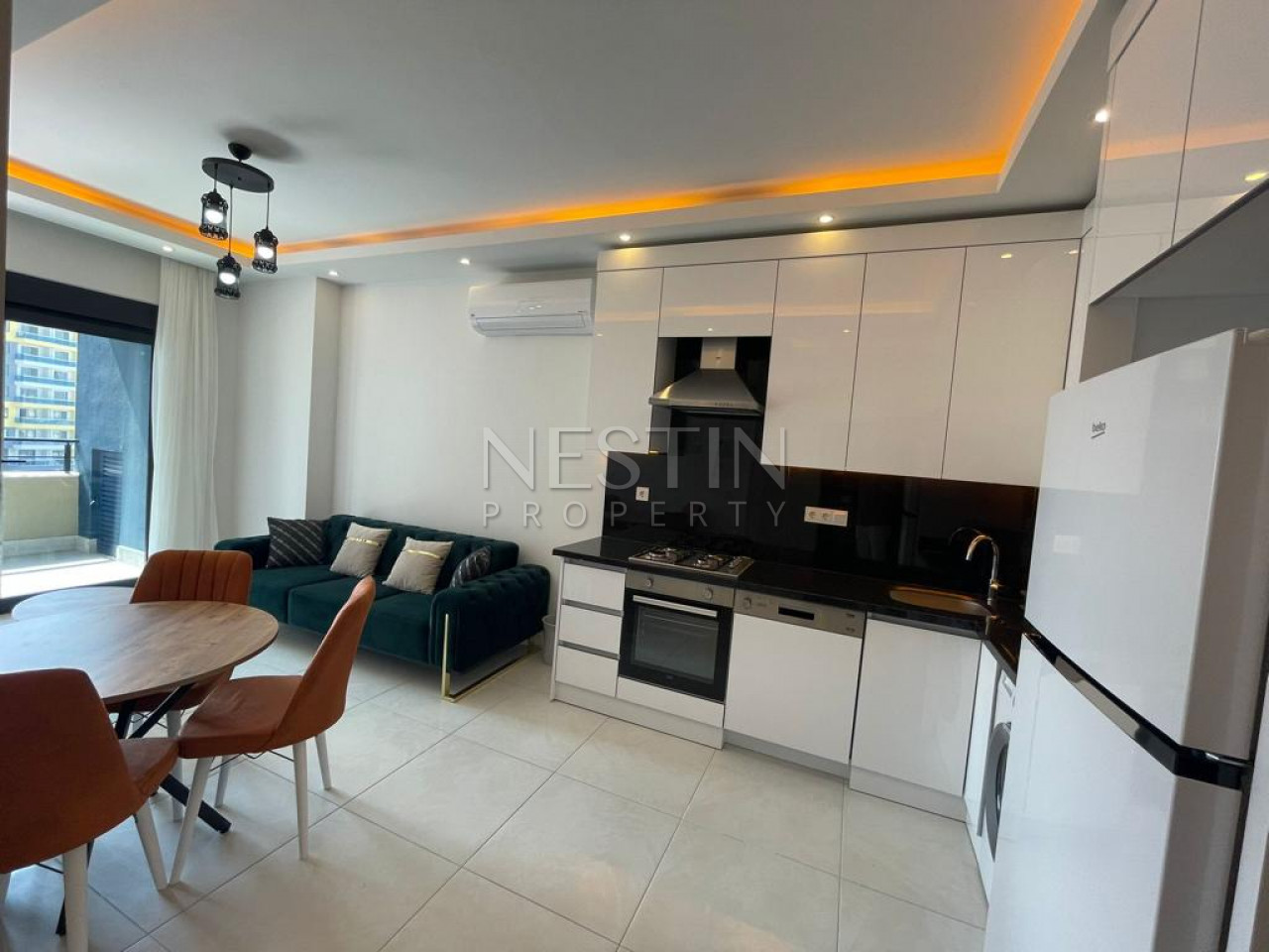 Квартира 1+1, 56 м2 в 600 м от Средиземного моря в районе Махмутлар фото 12