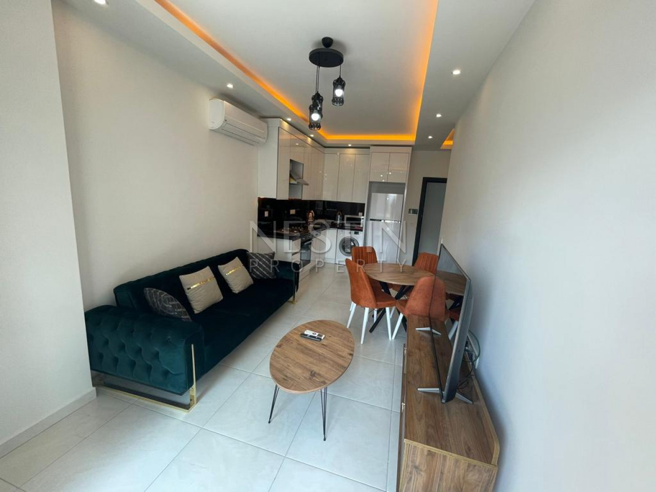 Квартира 1+1, 56 м2 в 600 м от Средиземного моря в районе Махмутлар фото 15