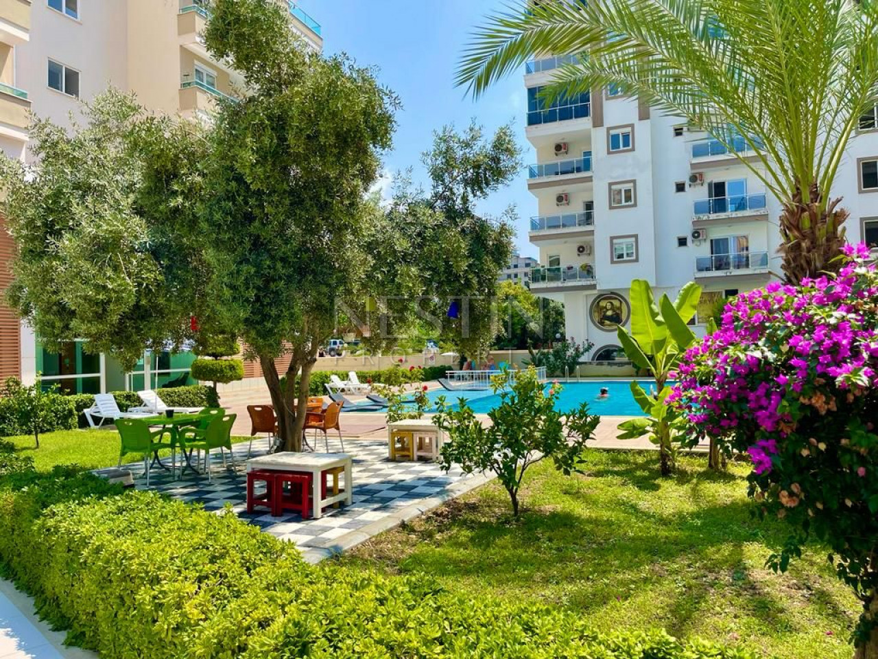 Меблированная квартира 1+1, 75 м2 в районе Махмутлар, в 500 метрах от Средиземного моря фото 1