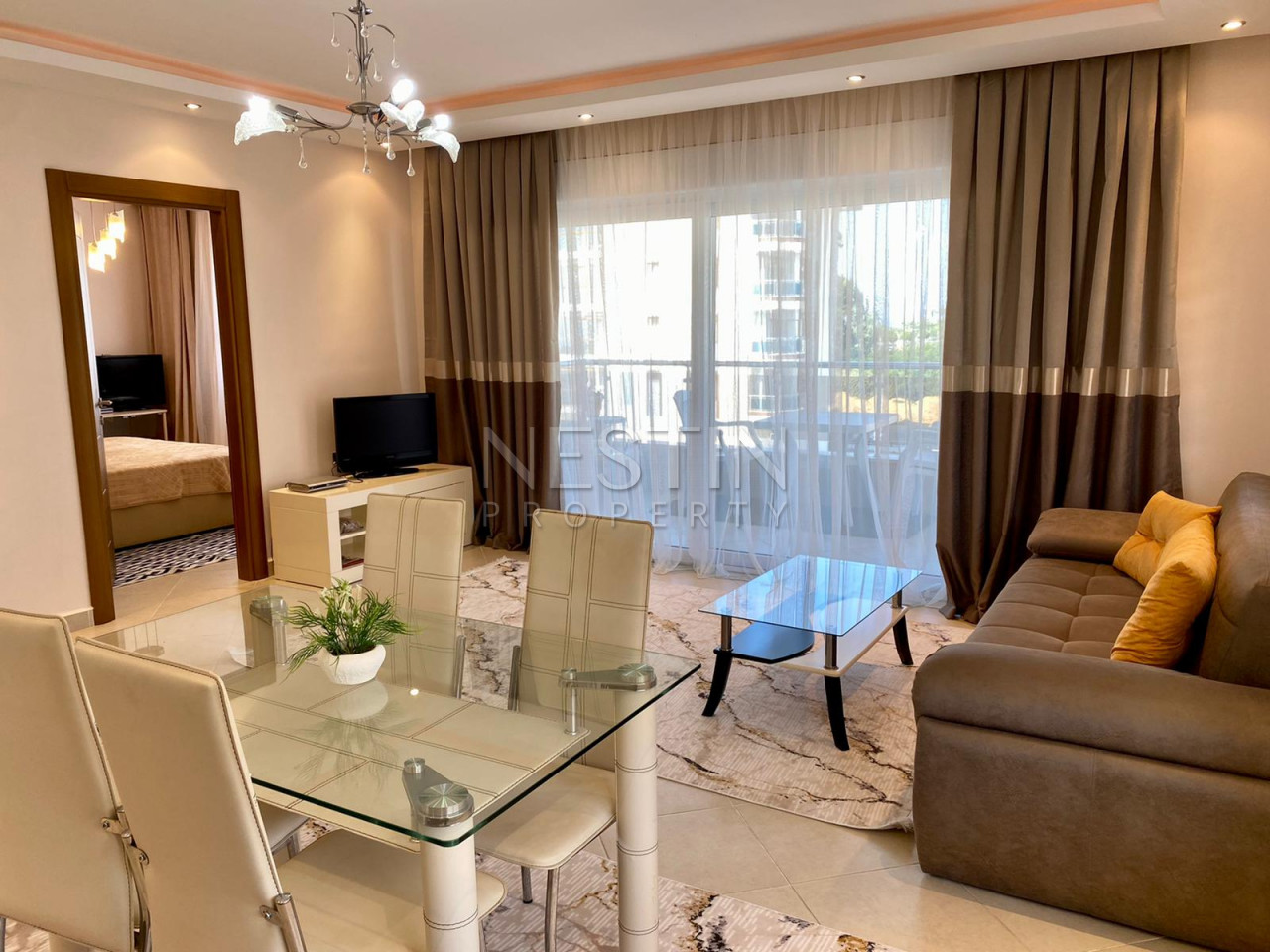 Квартира 1+1 в районе Кестель, всего в 100 м от Средиземного моря фото 22