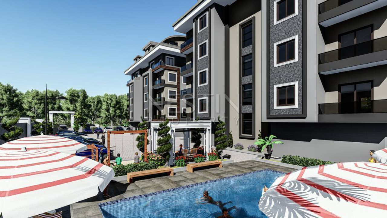 Квартира 2+1 в районе Оба, в 2000 м от Средиземного моря фото 2