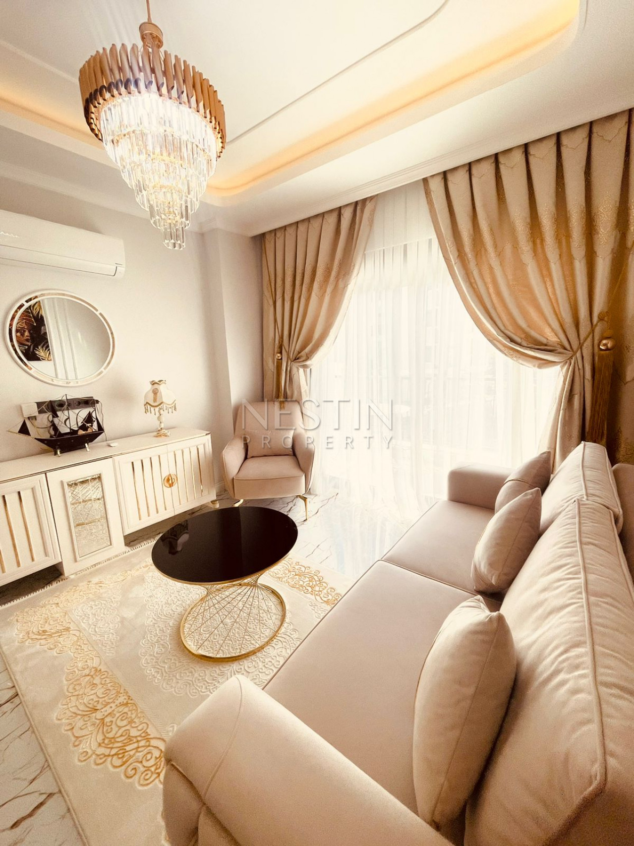 Квартира 1+1 в районе Оба в 1300 м от Средиземного моря фото 2