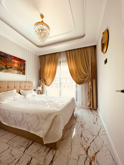 Квартира 1+1 в районе Оба в 1300 м от Средиземного моря фото 6