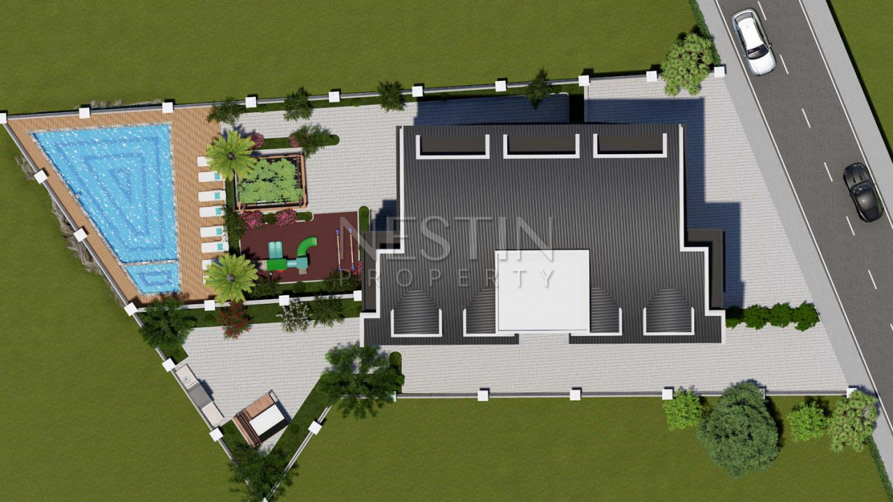 Новый проект на этапе строительства в районе Авсаллар, в 1300 м от Средиземного моря фото 8