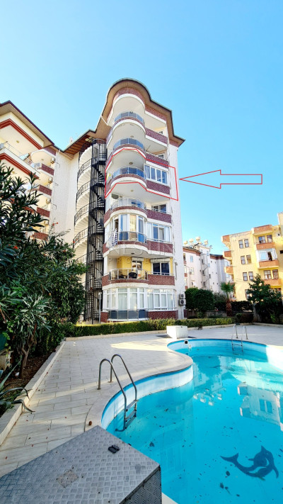 Квартира 2+1 в районе Тосмур, в 450 м от Средиземного моря фото 4