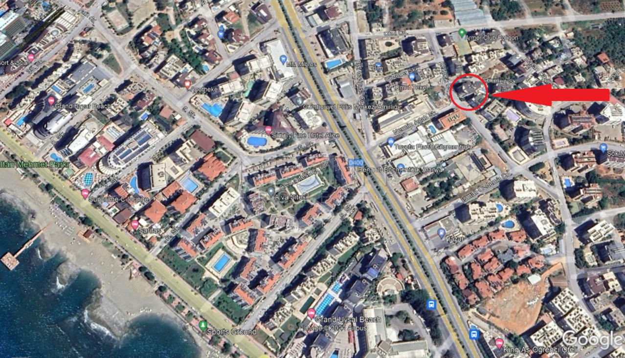 Квартира 2+1 в районе Тосмур, в 450 м от Средиземного моря фото 5