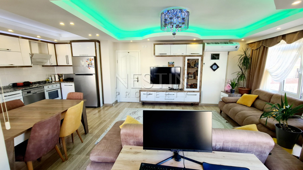 Квартира 2+1 в районе Тосмур, в 450 м от Средиземного моря фото 13