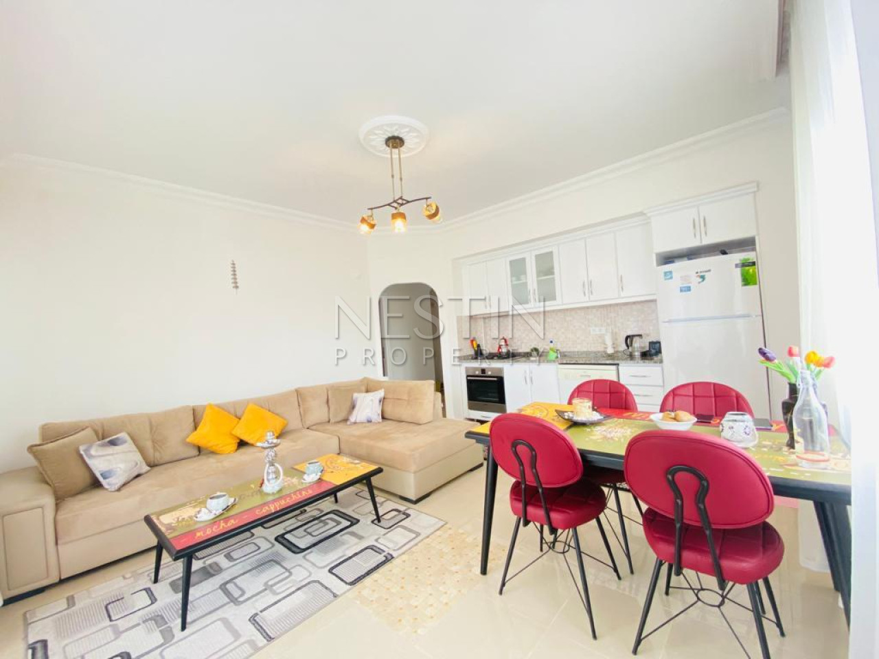 Квартира 1+1 в центре Алании в 200 м от Средиземного моря фото 11