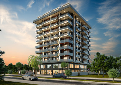 Квартира в новом комплексе 2+1 в районе Махмутлар, в 100 м от Средиземного моря фото 2