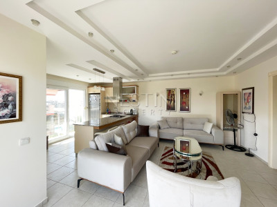 Квартира пентхаус 4+1 в районе Оба с видом на горы фото 28