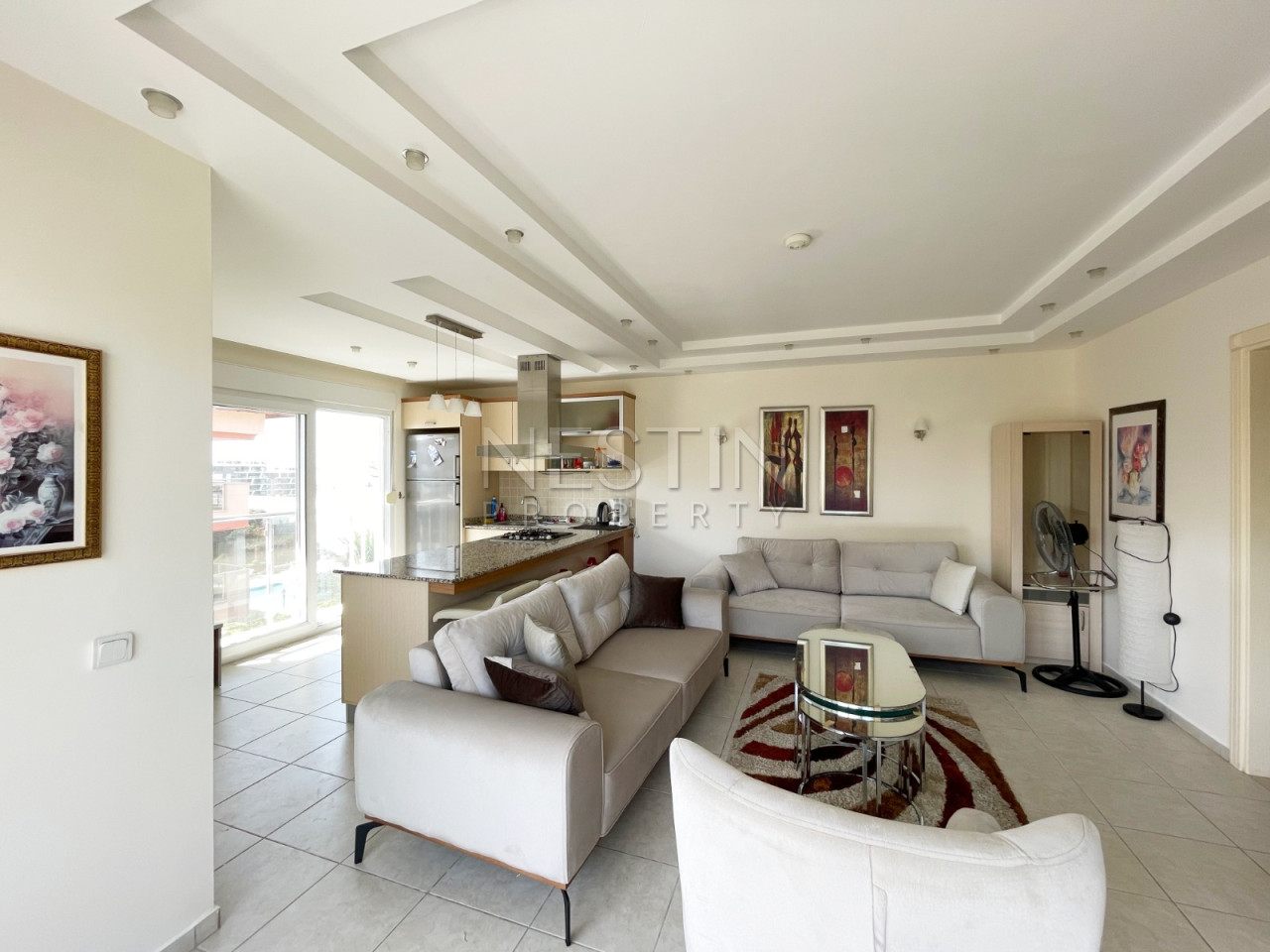 Квартира пентхаус 4+1 в районе Оба с видом на горы фото 28