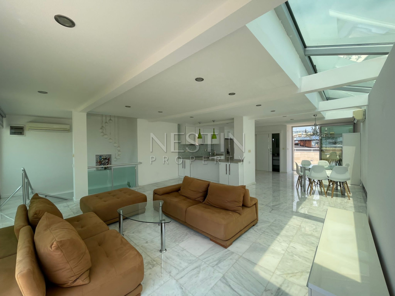 Квартира пентхаус 3+1 в районе Тосмур с видом на горы фото 10