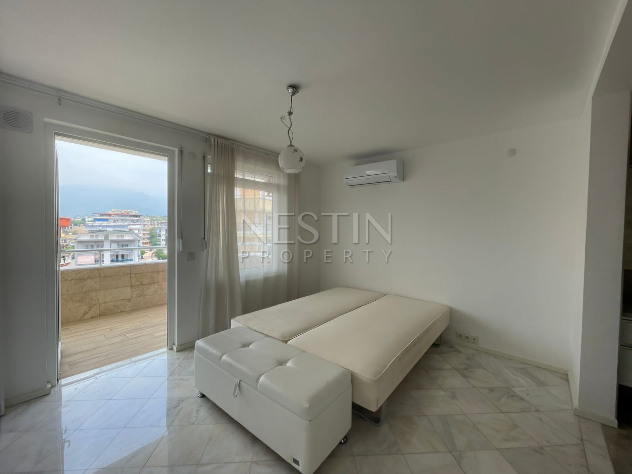 Квартира пентхаус 3+1 в районе Тосмур с видом на горы фото 21