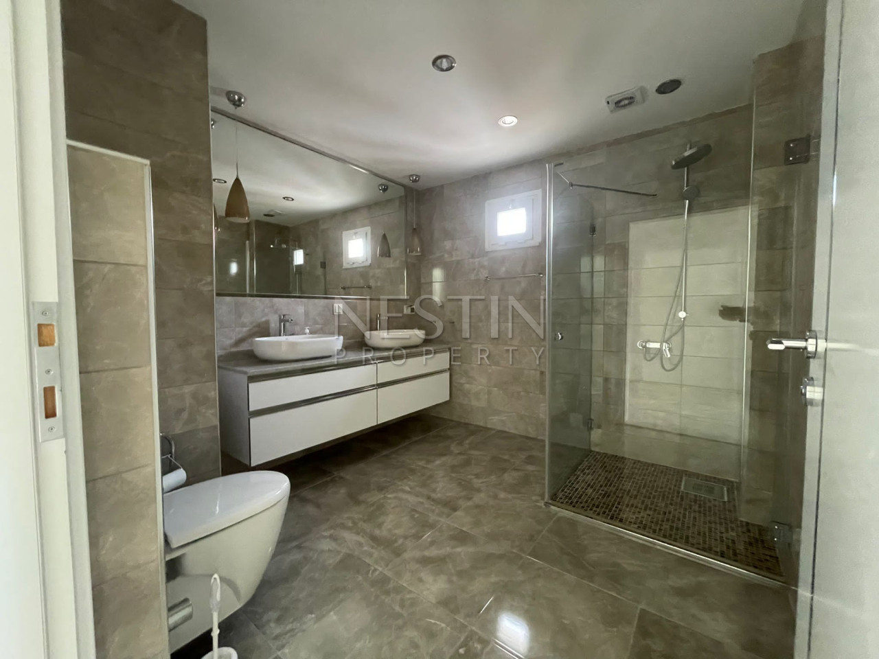 Квартира пентхаус 3+1 в районе Тосмур с видом на горы фото 24