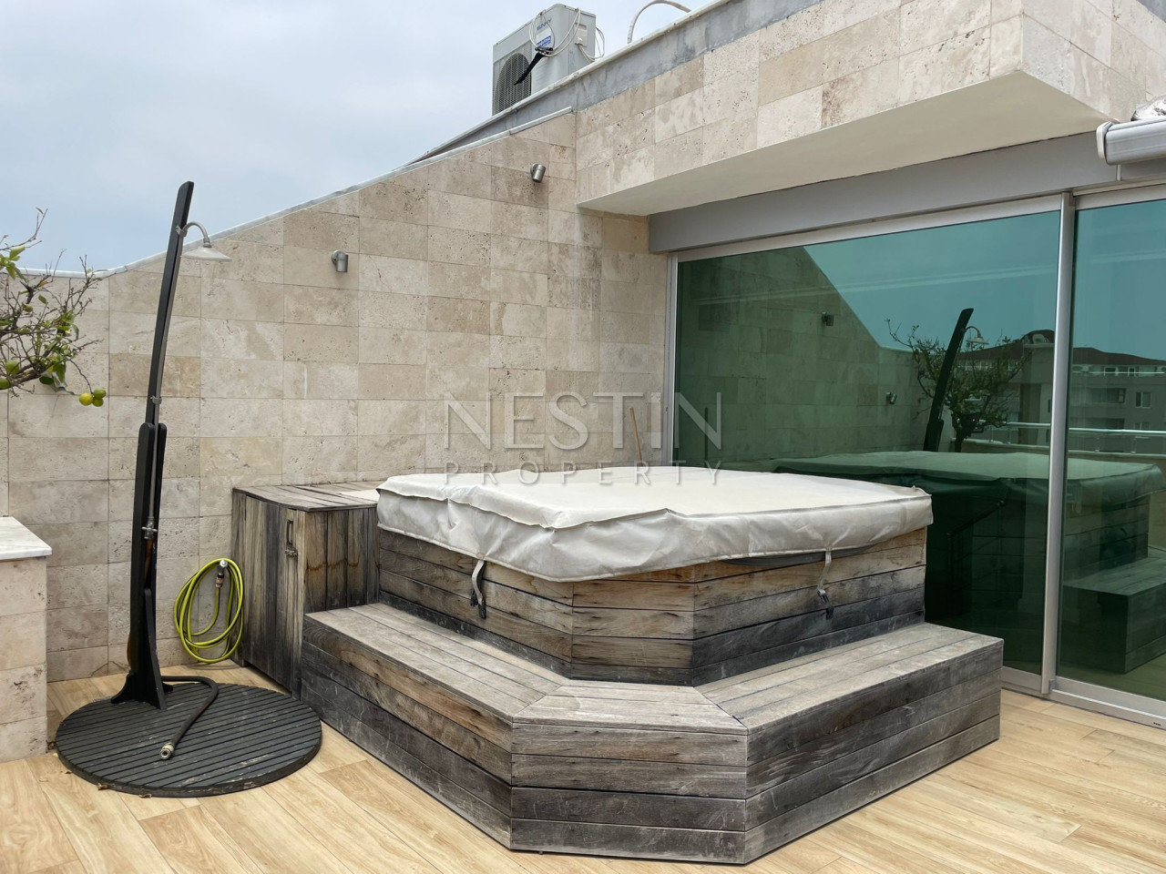 Квартира пентхаус 3+1 в районе Тосмур с видом на горы фото 32