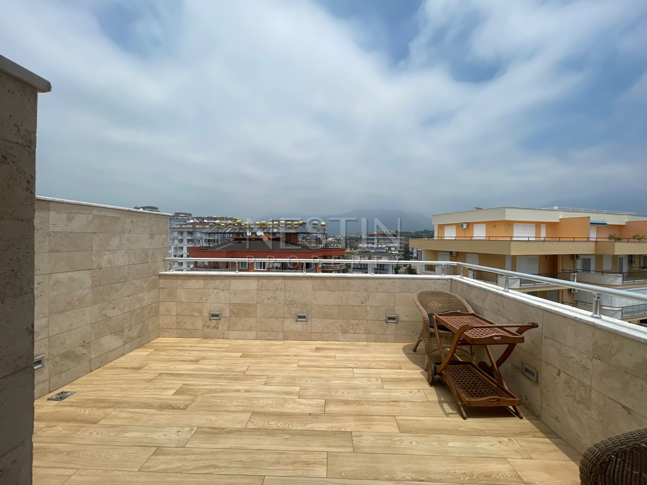 Квартира пентхаус 3+1 в районе Тосмур с видом на горы фото 37