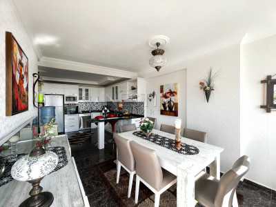 Квартира 3+1 дуплекс в Районе Тосмур с видом на горы фото 8