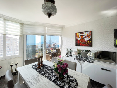 Квартира 3+1 дуплекс в Районе Тосмур с видом на горы фото 12