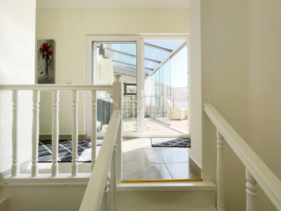 Квартира 3+1 дуплекс в Районе Тосмур с видом на горы фото 15