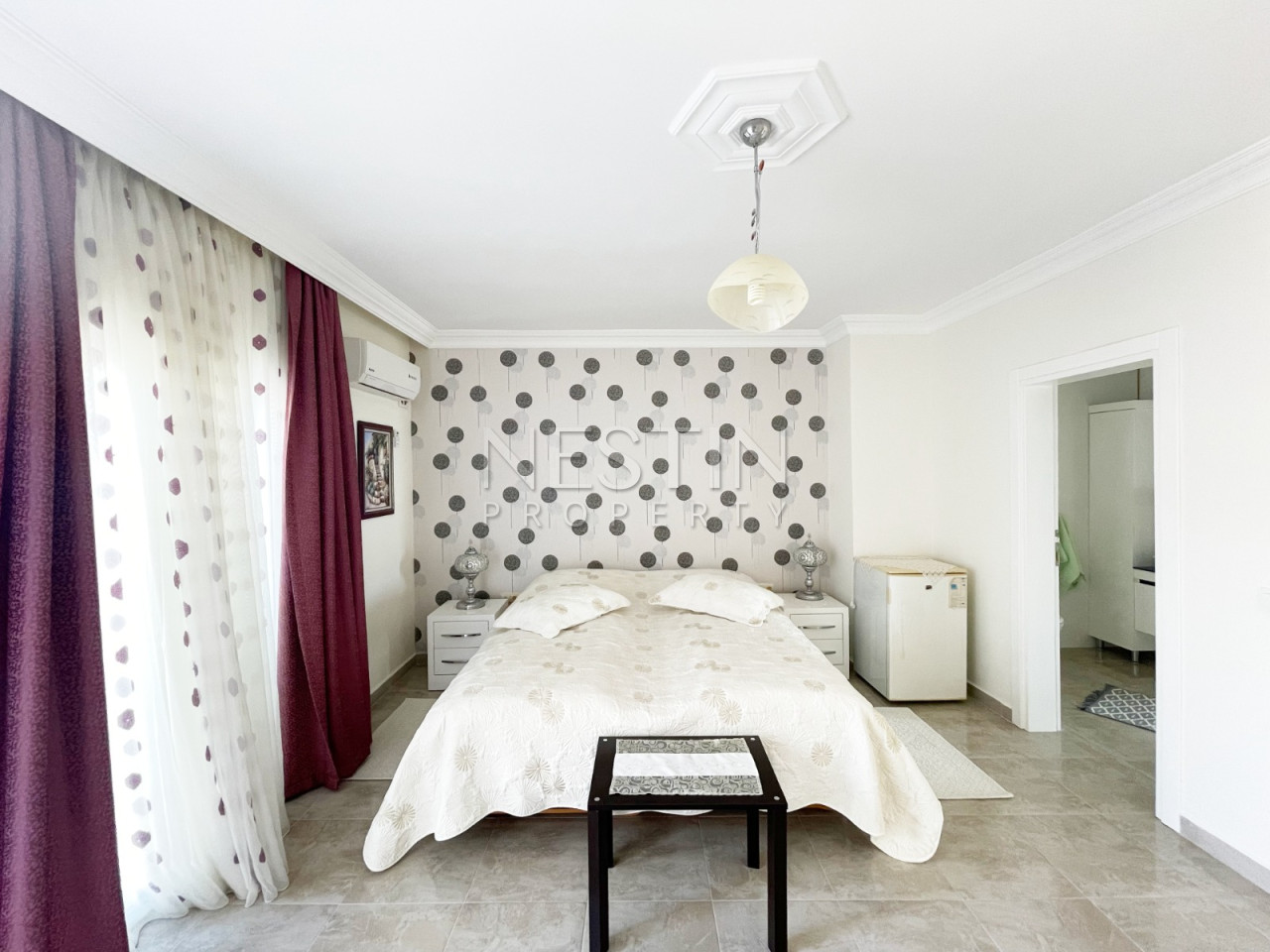 Квартира 3+1 дуплекс в Районе Тосмур с видом на горы фото 18