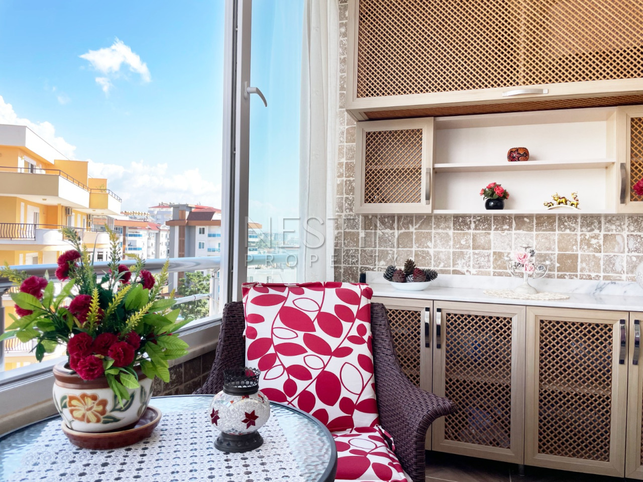 Квартира 3+1 дуплекс в Районе Тосмур с видом на горы фото 28