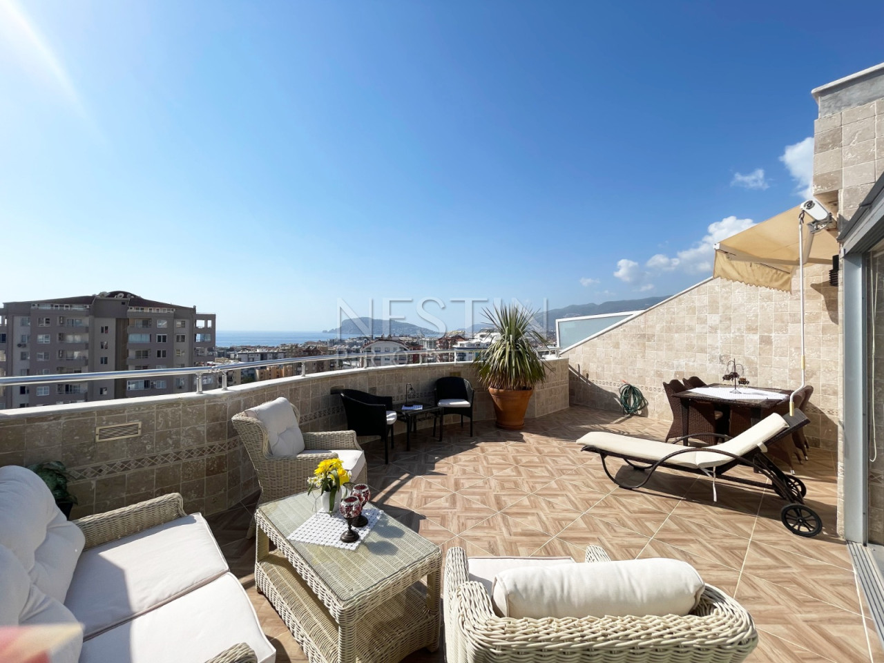 Квартира 3+1 дуплекс в Районе Тосмур с видом на горы фото 30