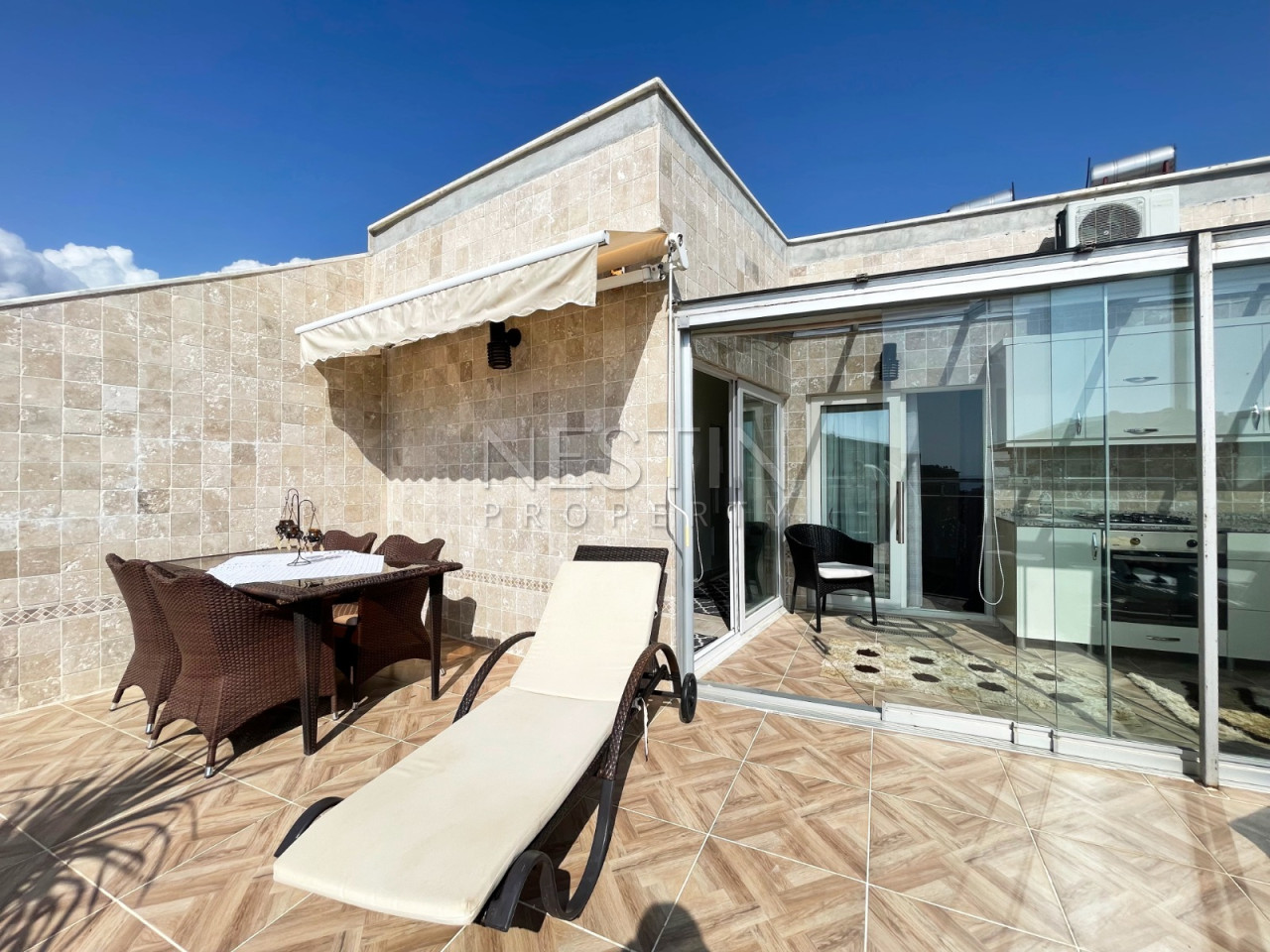 Квартира 3+1 дуплекс в Районе Тосмур с видом на горы фото 31