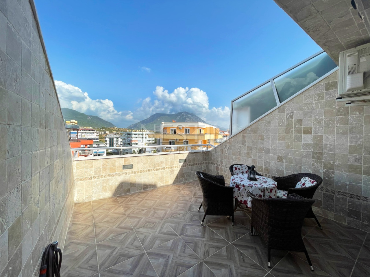 Квартира 3+1 дуплекс в Районе Тосмур с видом на горы фото 32