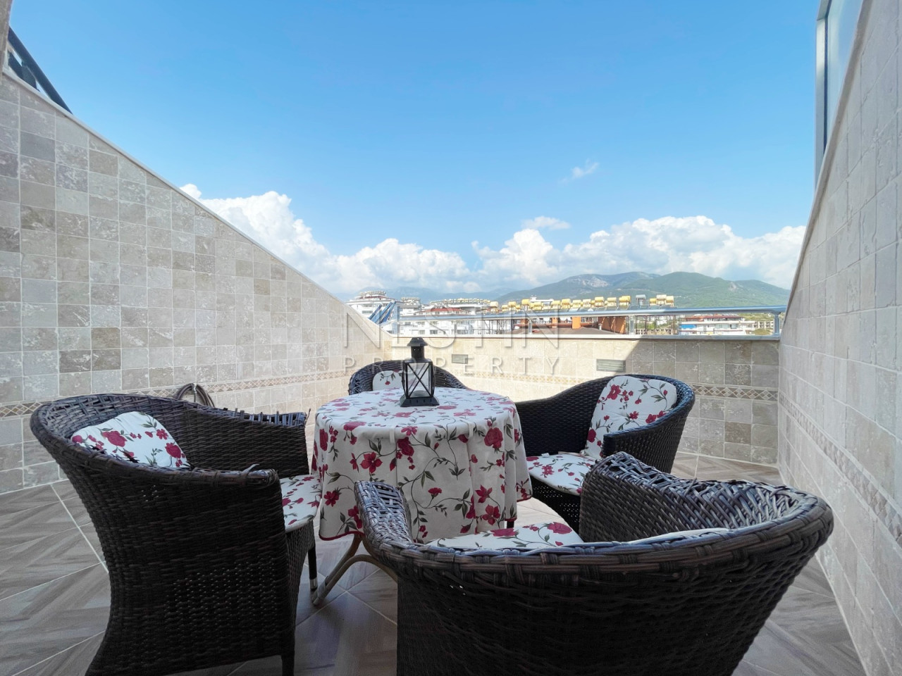 Квартира 3+1 дуплекс в Районе Тосмур с видом на горы фото 33