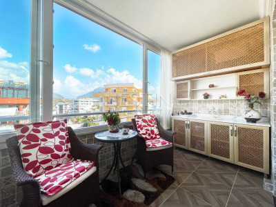 Квартира 3+1 дуплекс в Районе Тосмур с видом на горы фото 35