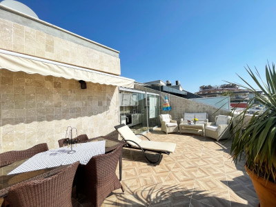 Квартира 3+1 дуплекс в Районе Тосмур с видом на горы фото 36