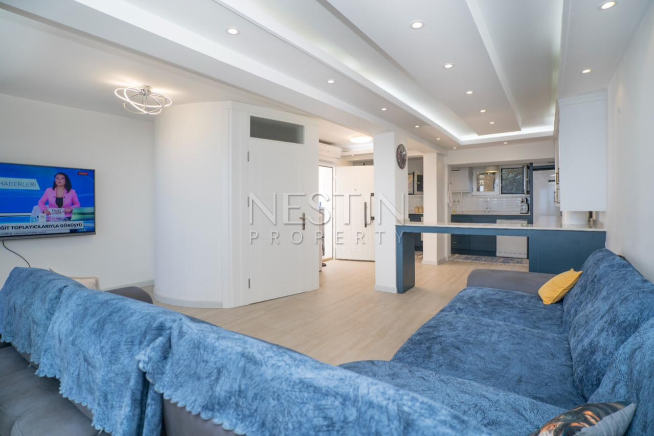 Bилла 3+1 в районе Демирташ в 850 м от Средиземного моря фото 12