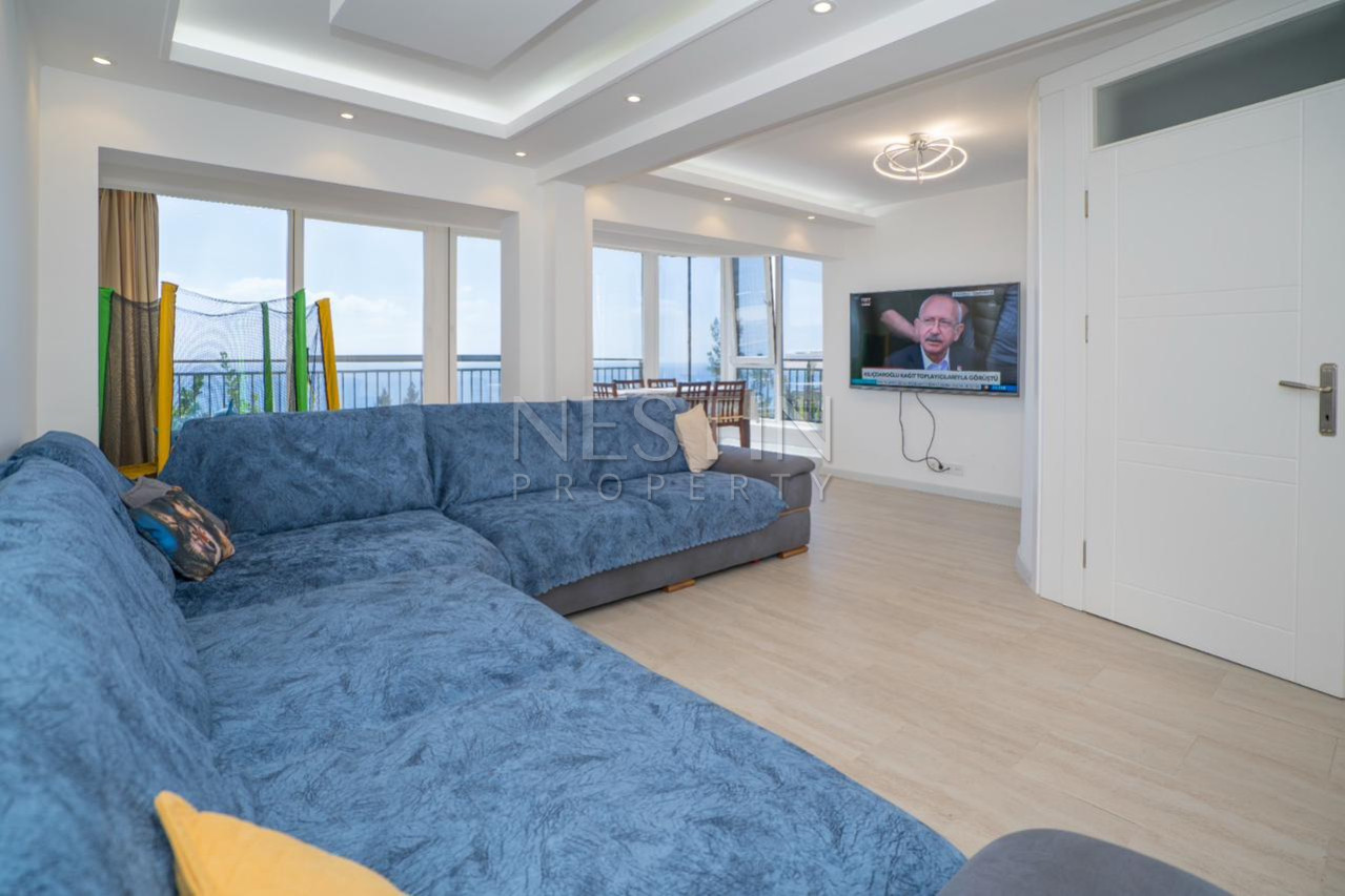 Bилла 3+1 в районе Демирташ в 850 м от Средиземного моря фото 13