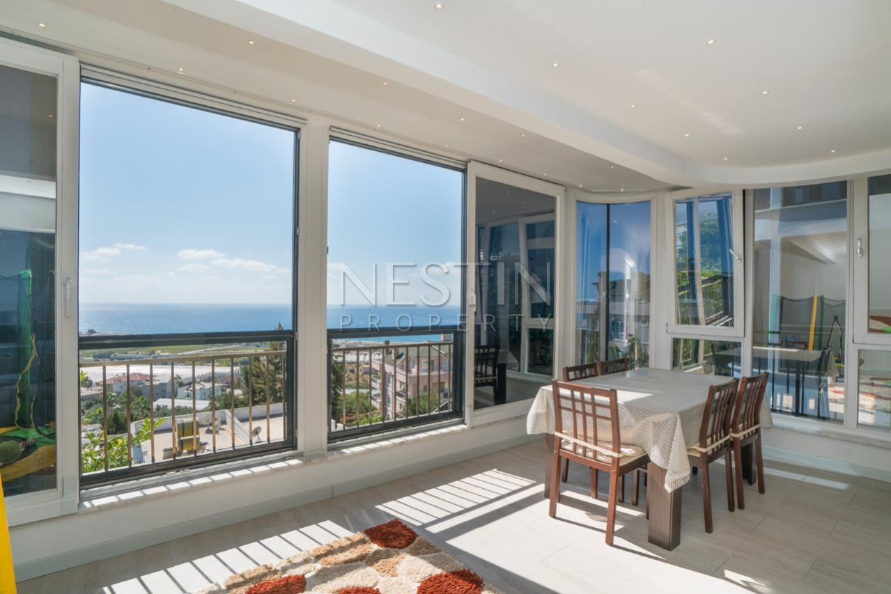 Bилла 3+1 в районе Демирташ в 850 м от Средиземного моря фото 16