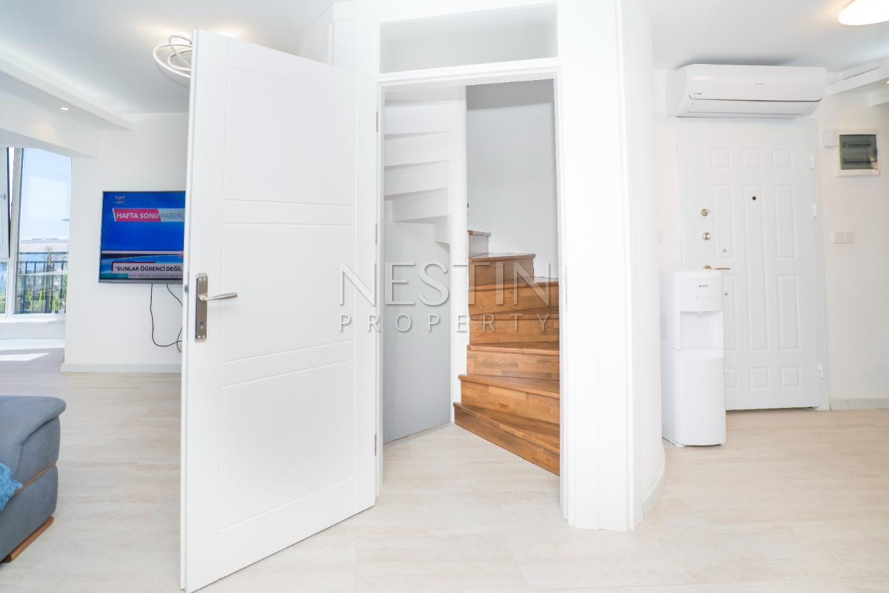 Bилла 3+1 в районе Демирташ в 850 м от Средиземного моря фото 17