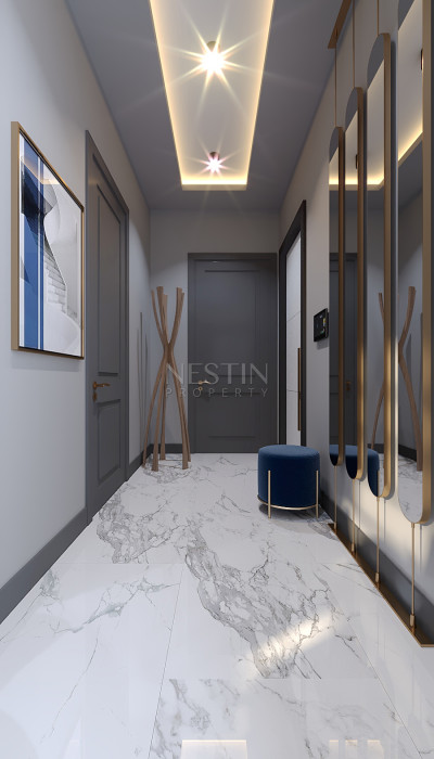 Квартира 1+1 в центре Аланьи, в новом доме, в 200 м от Средиземного моря фото 8