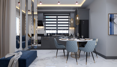 Квартира 1+1 в центре Аланьи, в новом доме, в 200 м от Средиземного моря фото 10