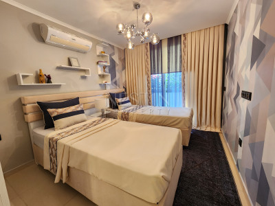 Квартира 2+1 в районе Кестель, в 300 м от Средиземного моря с видом на горы фото 19