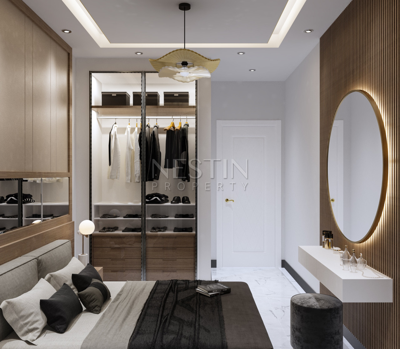 Квартира 1+1 в новом жилом доме в районе Оба фото 8