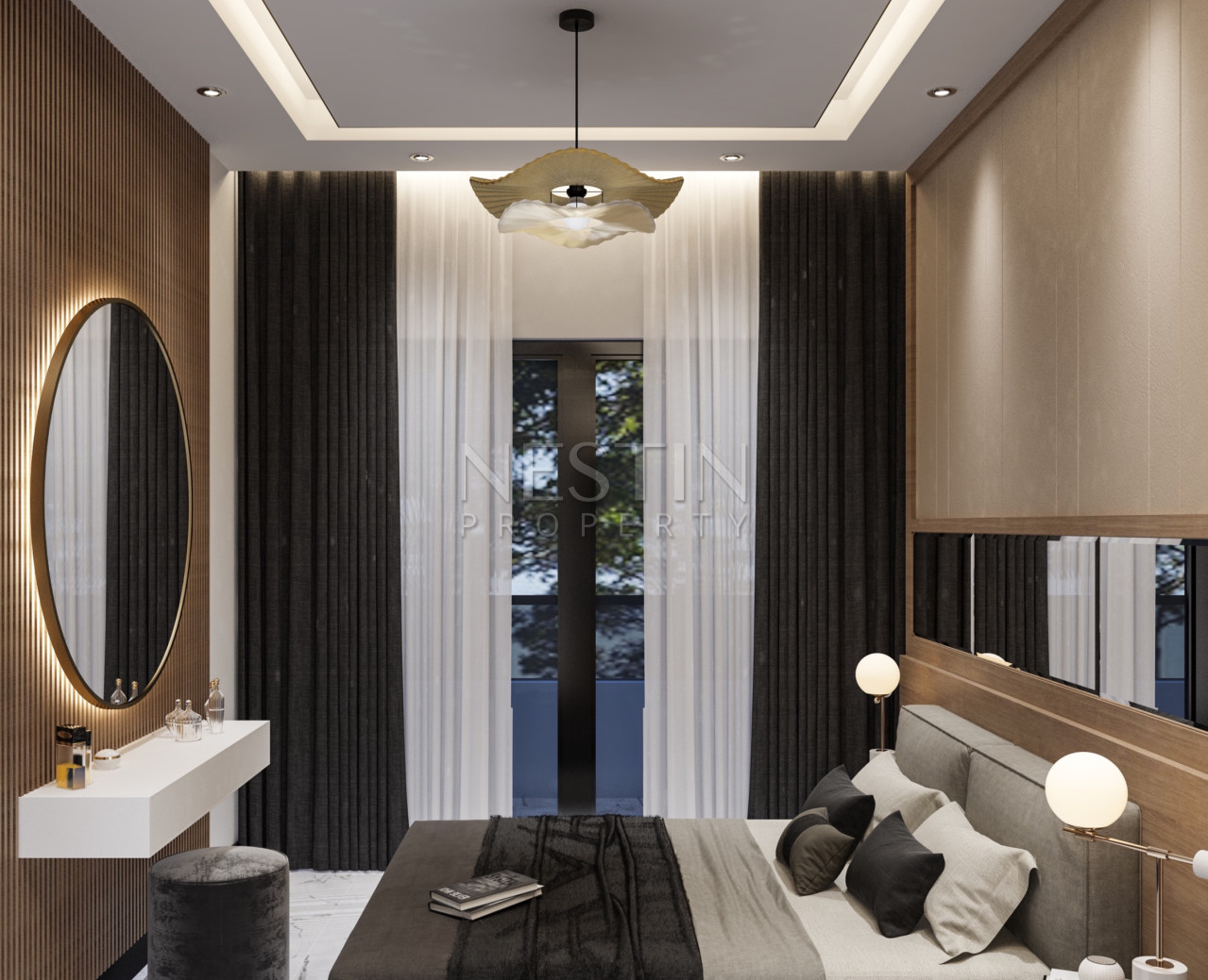 Квартира 1+1 в новом жилом доме в районе Оба фото 9