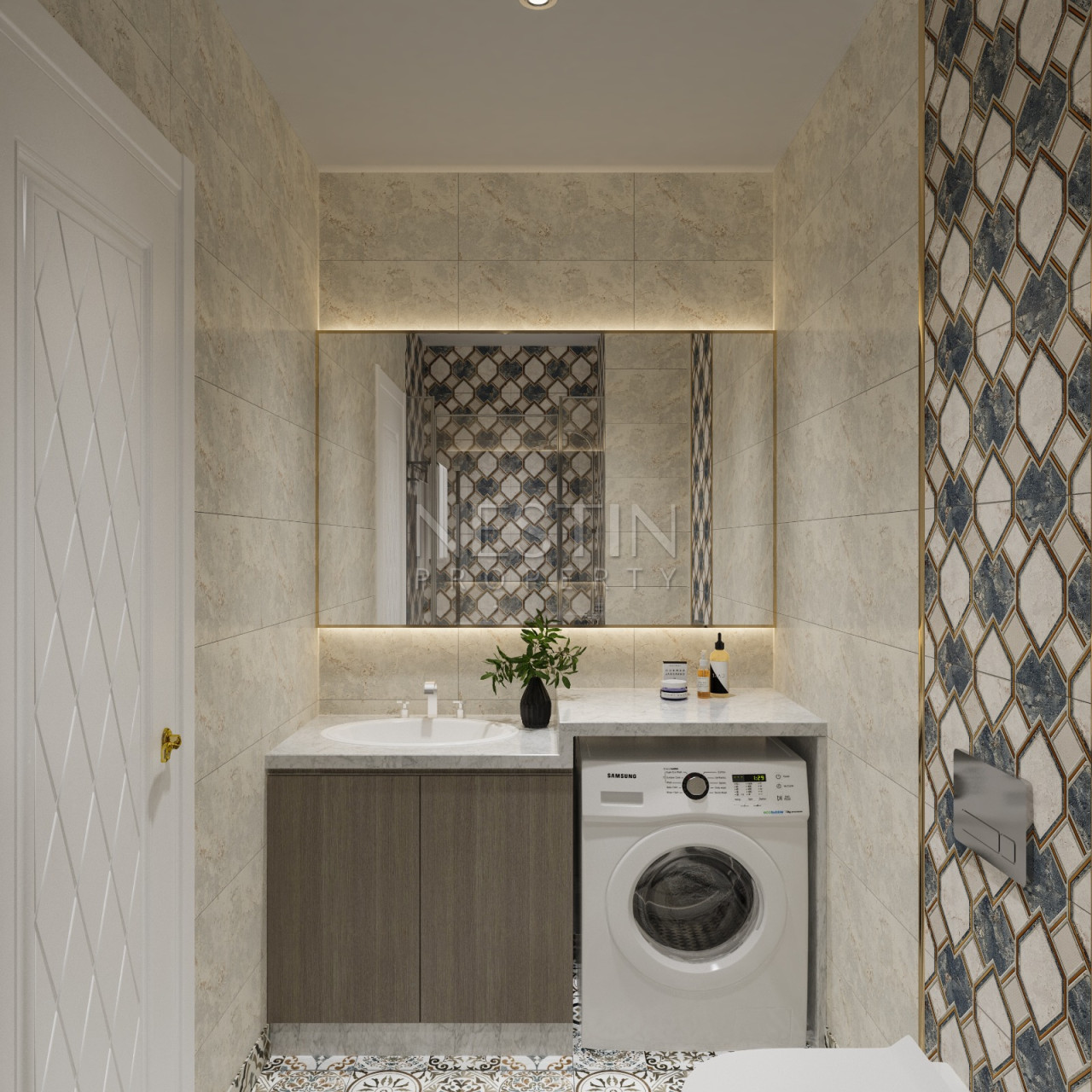 Квартира 1+1 в новом жилом доме в районе Оба фото 14