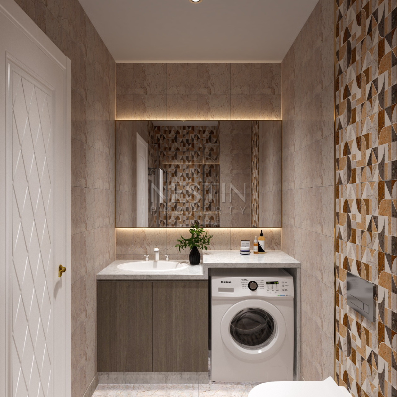 Квартира 1+1 в новом жилом доме в районе Оба фото 15