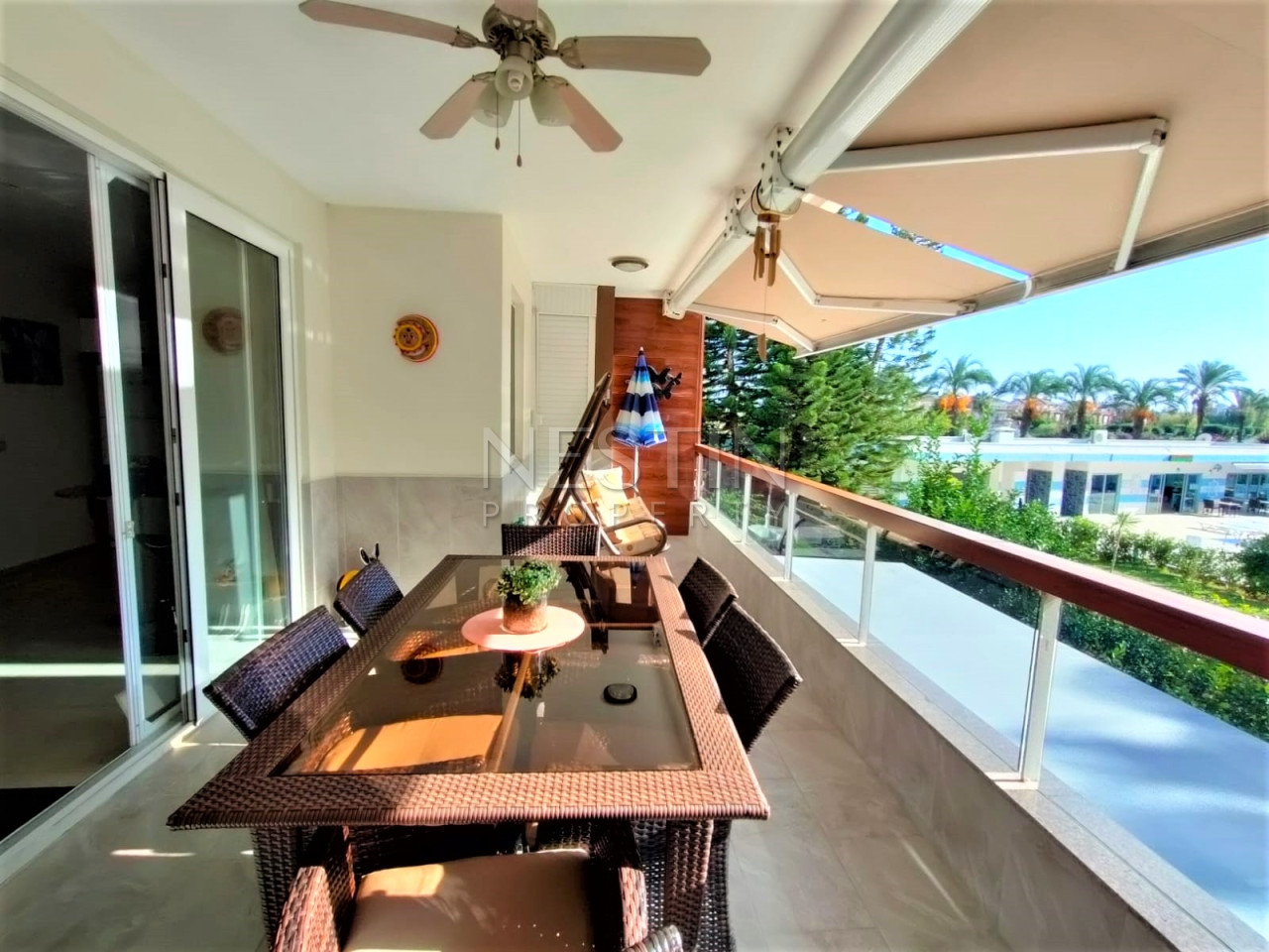 Квартира 2+1 в районе Тосмур в 300 м от Средиземного моря фото 11